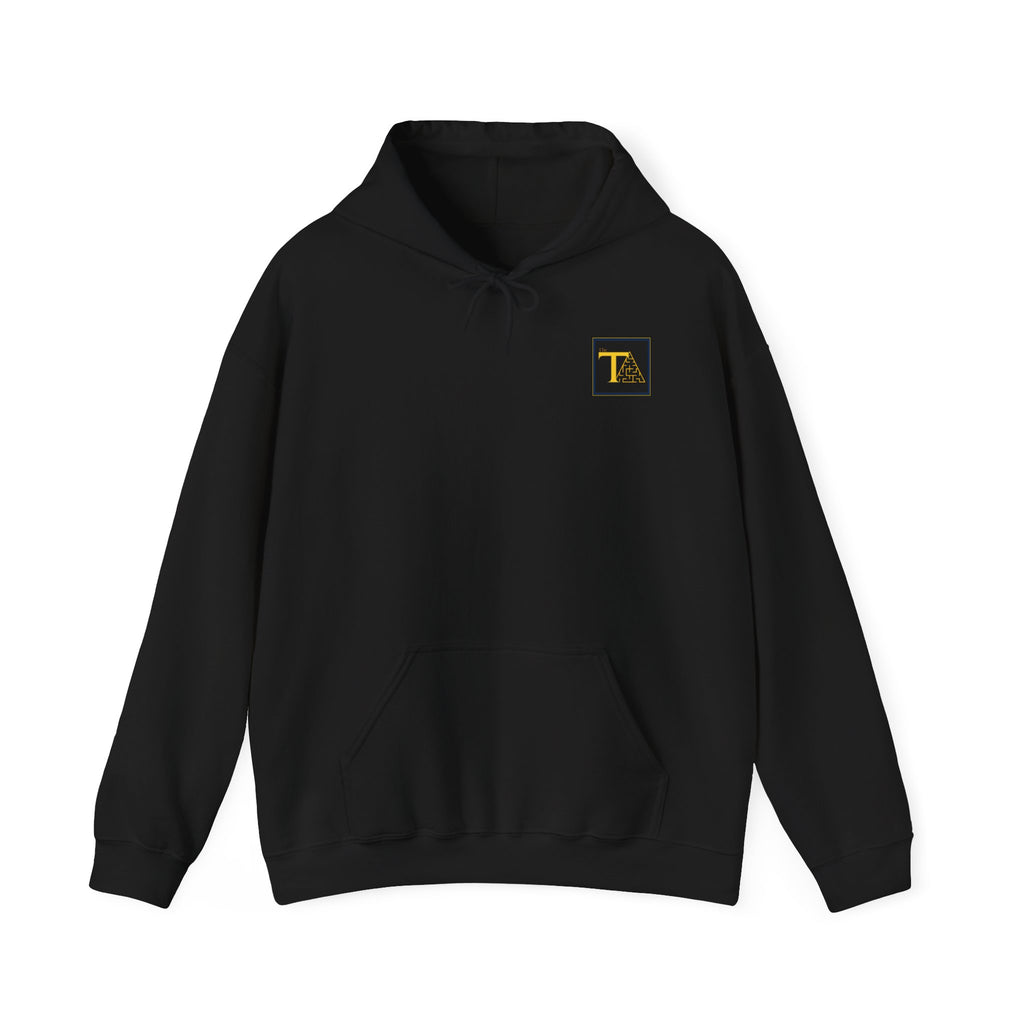Stylish Monogrammed Unisex Hoodie | Cozy Casual Wear, Personalized Gift, Trendy Apparel, Everyday Comfort, Fall Fashion