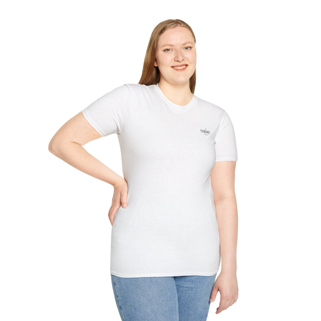 Trendy Unisex Softstyle T-Shirt - Casual Everyday Wear, Gift for Friends, Relaxed Fit, Comfortable Cotton Tee, Perfect for Summer!