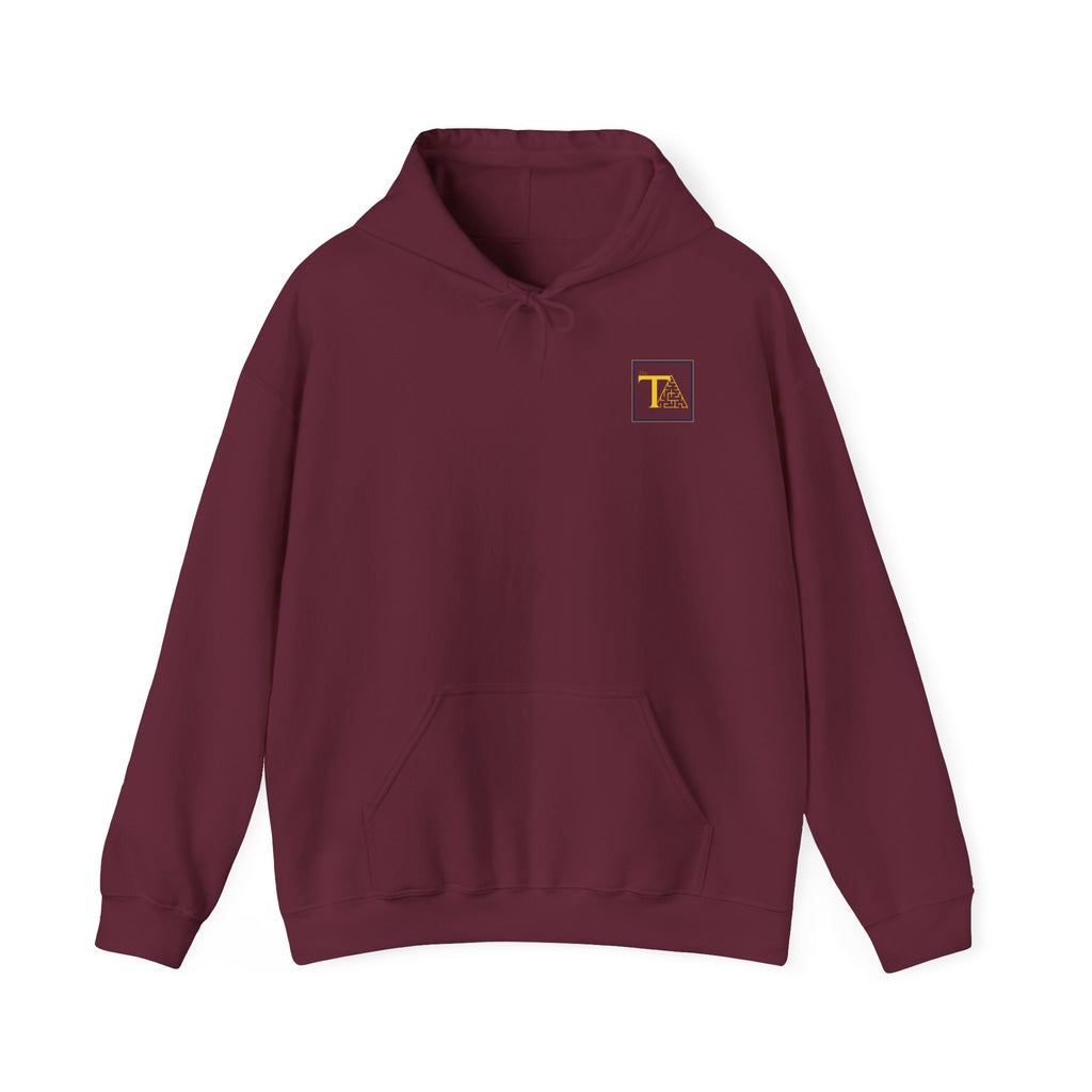 Stylish Monogrammed Unisex Hoodie | Cozy Casual Wear, Personalized Gift, Trendy Apparel, Everyday Comfort, Fall Fashion