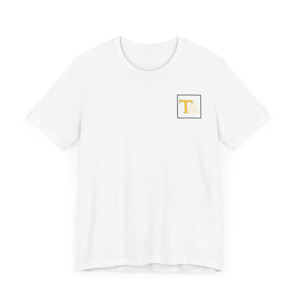 Minimalist Logo Unisex Tee, Casual Wear, Gift for Him/Her, Stylish Summer Tee, Everyday Comfort Shirt, Birthday Gift Idea