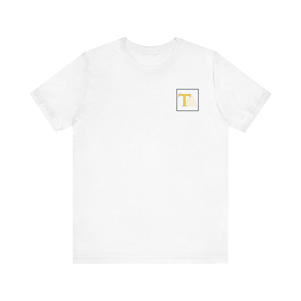 Minimalist Logo Unisex Tee, Casual Wear, Gift for Him/Her, Stylish Summer Tee, Everyday Comfort Shirt, Birthday Gift Idea