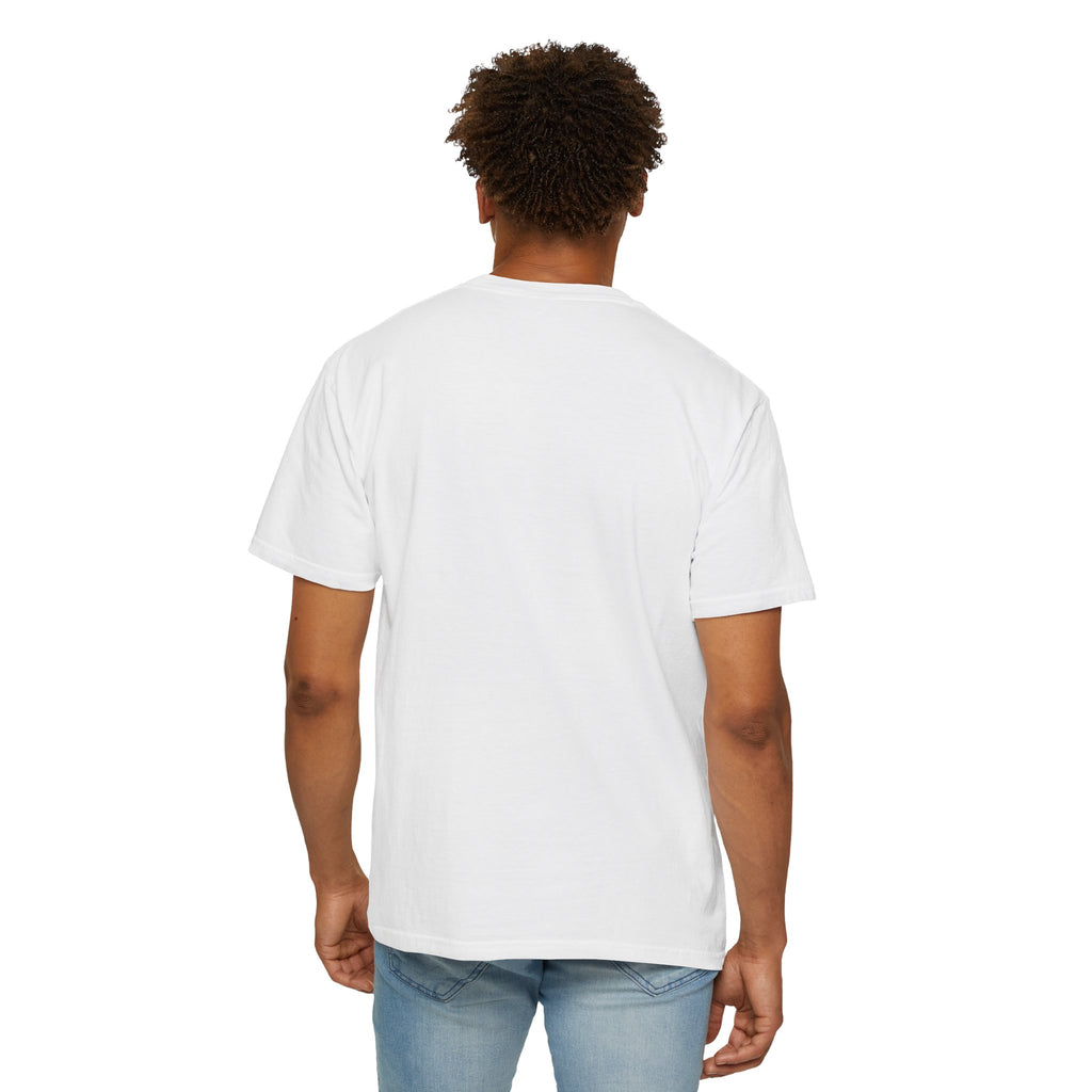 Garment-Dyed T-Shirt with Initial Graphic | Casual Wear, Gift for Him/Her, Trendy Attire, Everyday Style, Personalized Fashion