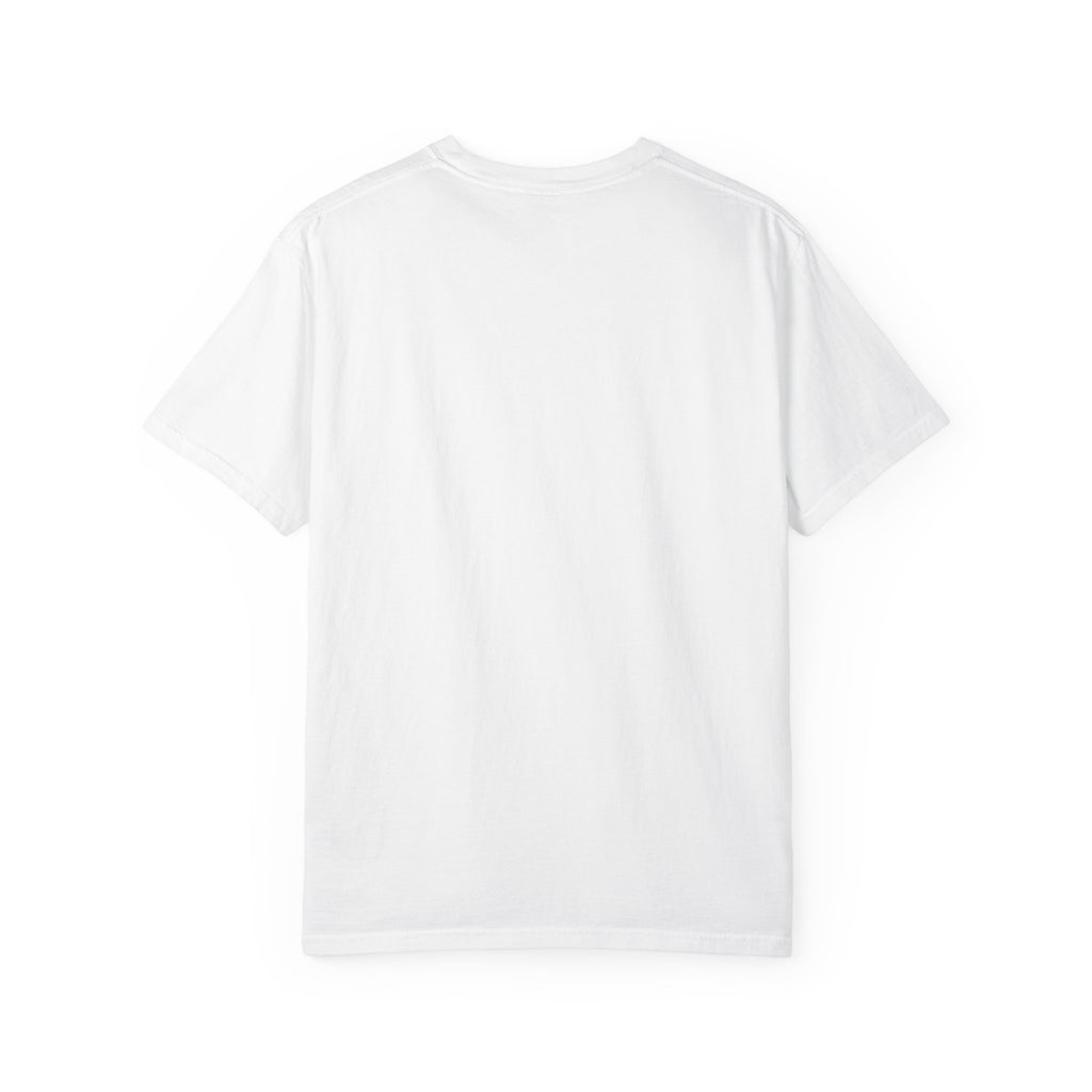 Garment-Dyed T-Shirt with Initial Graphic | Casual Wear, Gift for Him/Her, Trendy Attire, Everyday Style, Personalized Fashion